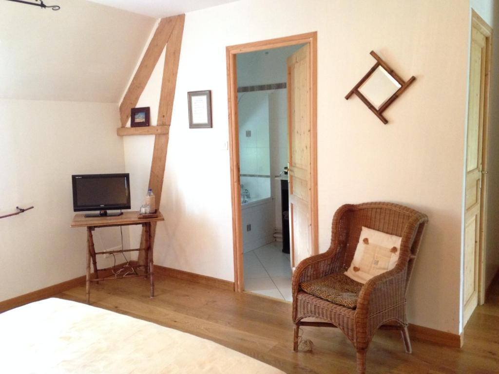Bed and Breakfast La Ferme Du Dizacre Leubringhen Habitación foto